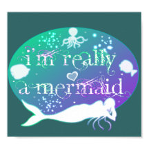 Soy realmente una poster de sirenas