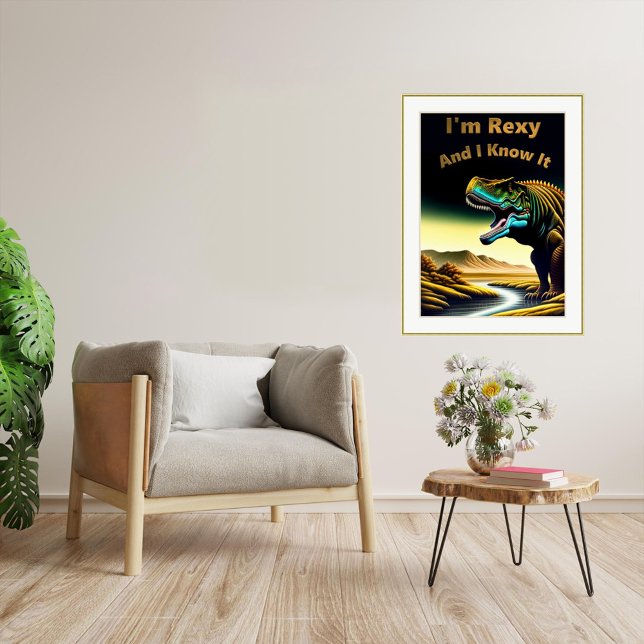 Póster Soy Rexy y lo sé - Poster de dinosaurios (Subido por el creador)