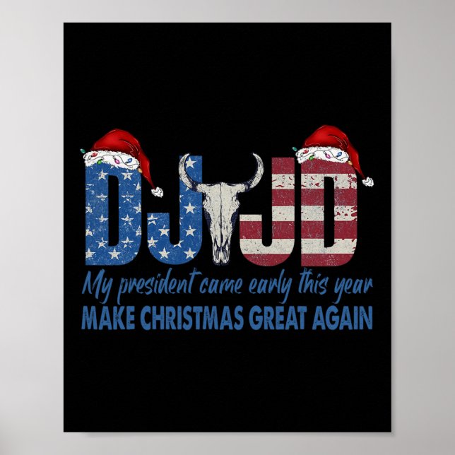 Póster Soy solo un chico malo gracioso Meme Trump Dance 2 (Frente)