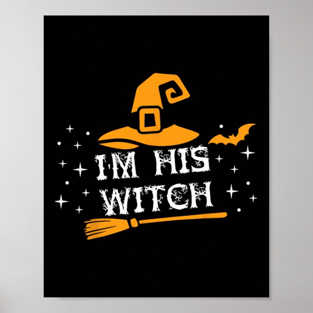 Póster Soy su mujer Parejas de Halloween Costume F (Frente)