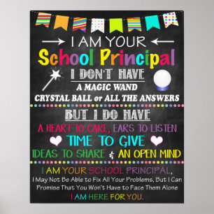 PÓSTER SOY SU PRINCIPAL ESCOLAR