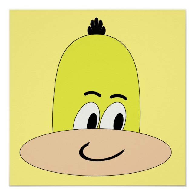 Póster Soy Sveety, Unique Comic, Funny Face Personalizado (Anverso)