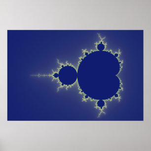 Póster Soy Tan Azul - Fractal