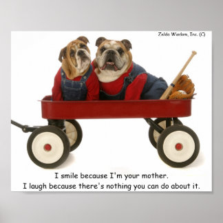 Póster Soy tu madre.