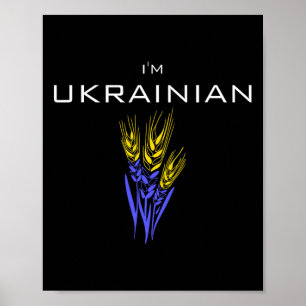 Póster Soy ucraniana 