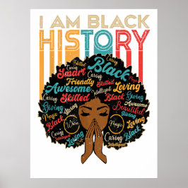 Póster Soy un cartel de la historia negra