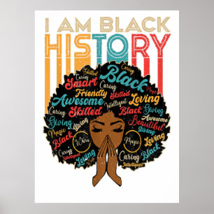 Póster Soy un cartel de la historia negra