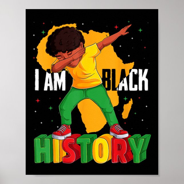 Póster Soy un chico de historia negra que abusa de la his (Frente)