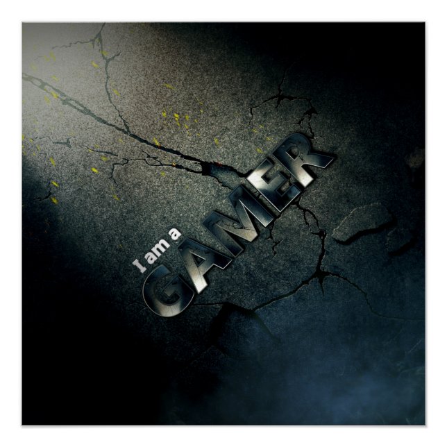 Póster Soy un jugador (Anverso)