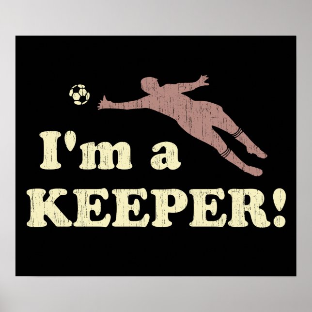 Póster Soy un portero de fútbol de Keeper (Frente)