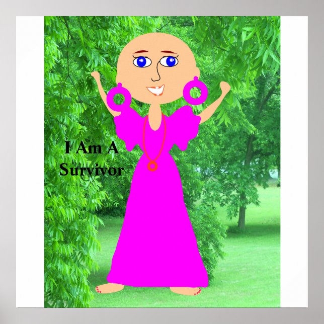 Póster Soy un Poster superviviente (Frente)