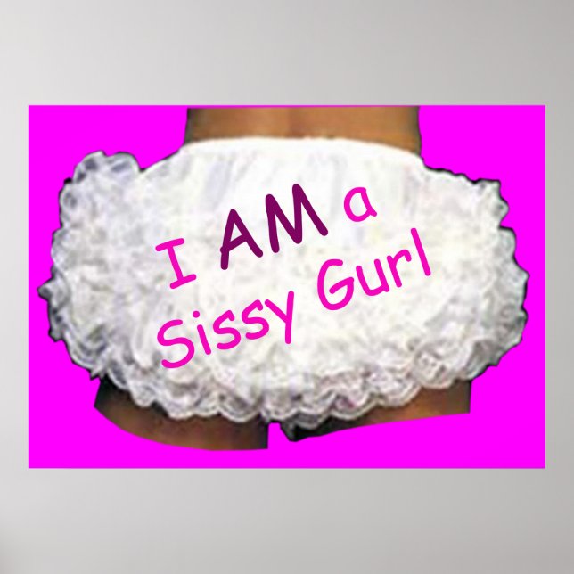 Póster SOY un Sissy Gurl (Frente)