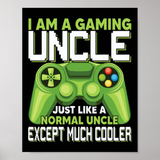 Póster Soy Un Tío De Juego Excepto Mucho Video De Juego D