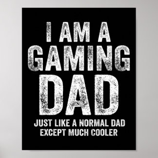 Póster Soy Un Video Jugador De Videos De Papá Noel De Jue
