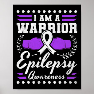 Póster Soy Una Conciencia De La Epilepsia De Los Guerrero