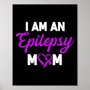 Póster Soy una epilepsia de la madre, el día de la madre
