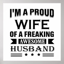 Soy una esposa orgullosa de un marido increíblemen