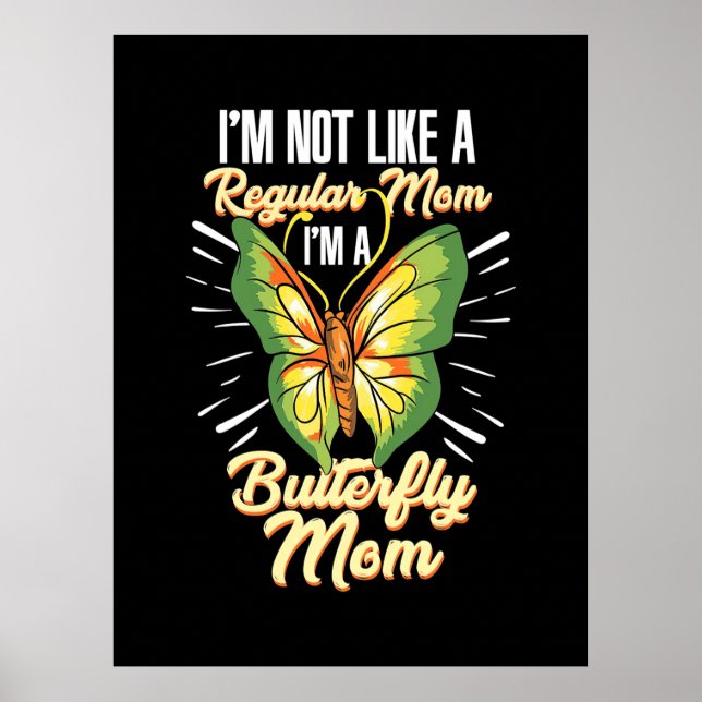 Póster Soy Una Madre Mariposa (Frente)