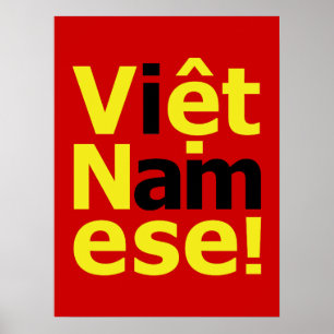 Póster ¡soy Viene Namese!