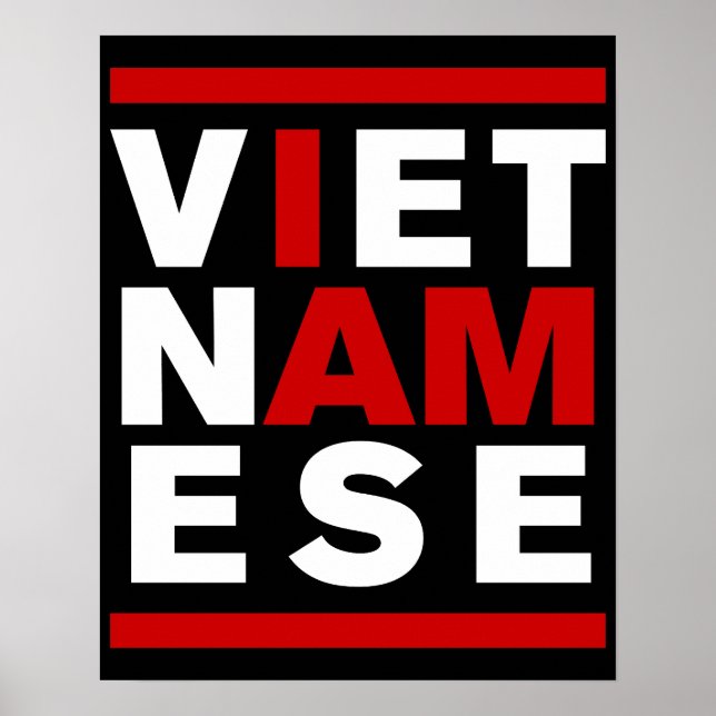 PÓSTER SOY VIETNAMITA (Frente)