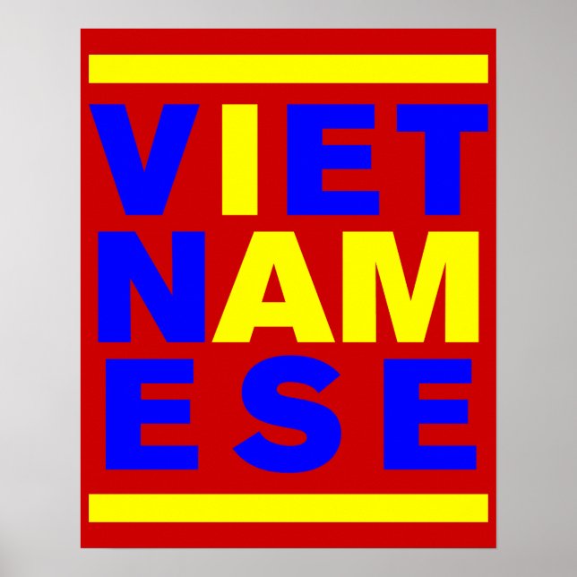 PÓSTER SOY VIETNAMITA (Frente)