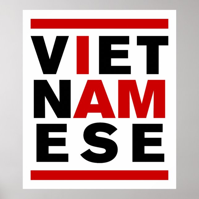 PÓSTER SOY VIETNAMITA (Frente)