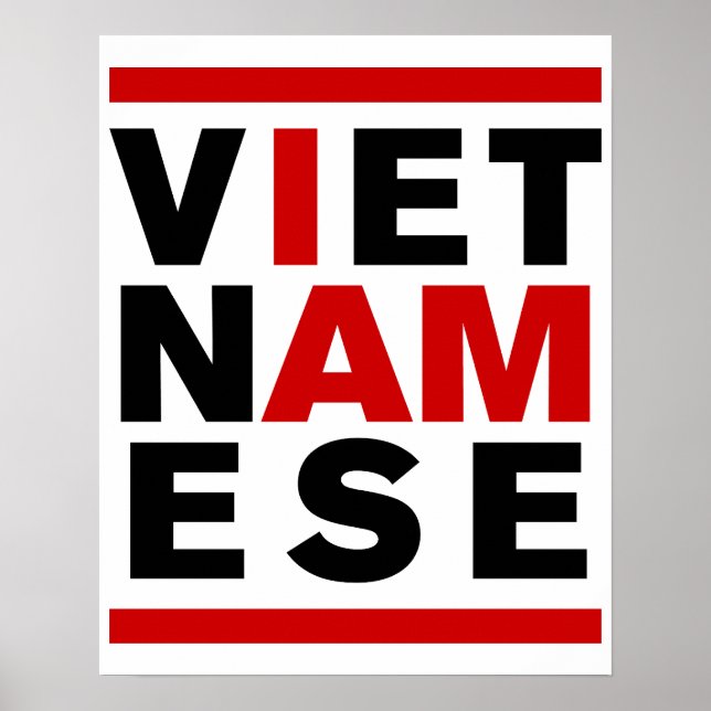 PÓSTER SOY VIETNAMITA (Frente)