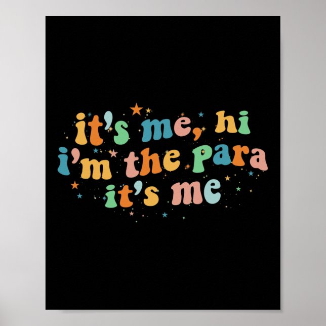 Póster Soy yo Hola, soy el Para It Me (Frente)