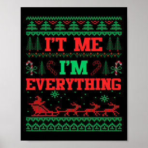 Póster Soy yo, soy todo Navidades, un partido de parejas