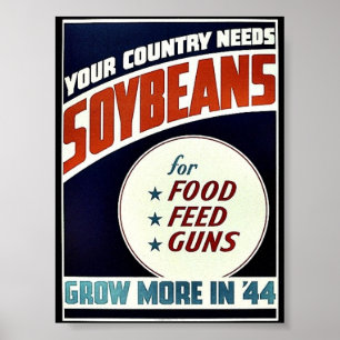 Póster Soybeans