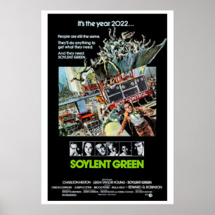 Póster Soylent Green 1973