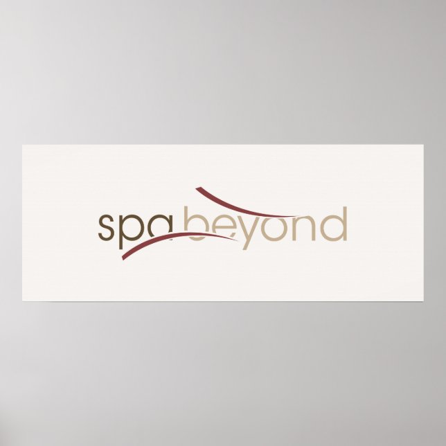Póster Spa Beyond Logo Poster (Frente)