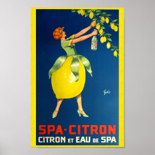 Póster Spa Citron