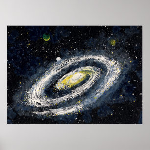 Póster SPACE 14 v.2 (grande) ~