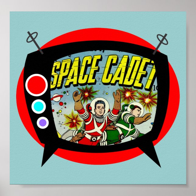 Póster Space Cadet TV (Frente)