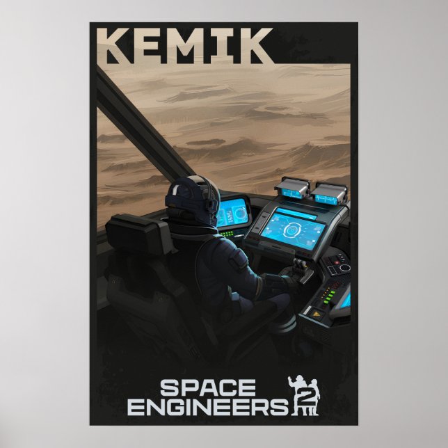 Póster Space Engineers 2: Kemik (Frente)
