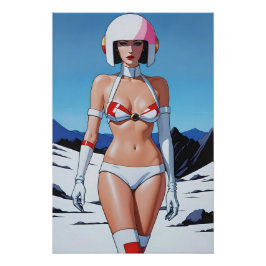 Póster Space Is the Place - Arte de Ken Gage