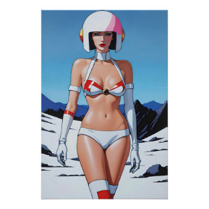 Póster Space Is the Place - Arte de Ken Gage