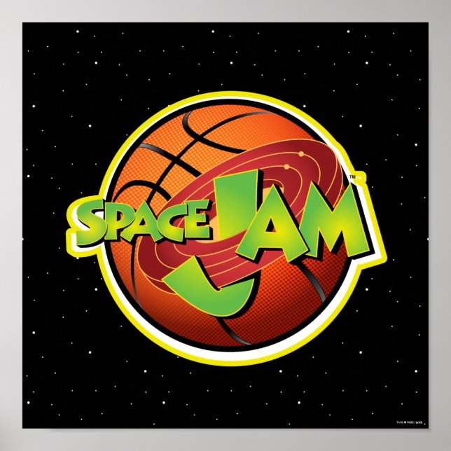 Póster SPACE JAM™ Basketball Logo (Frente)