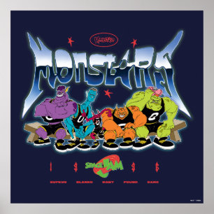 Póster SPACE JAM™ Monstars 1996 Gráfico