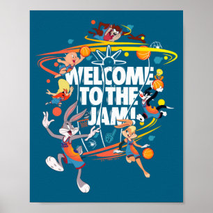 Póster Space Jam Una Nueva Leyenda Bienvenidos Al Jam _1
