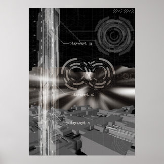 Póster space life