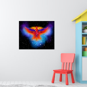 Póster Space Phoenix Nebula
