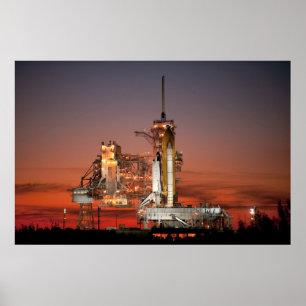 Póster Space Shuttle Atlantis