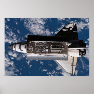 Póster Space Shuttle Atlantis
