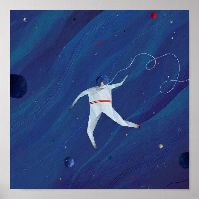 Póster Spaceman (Frente)