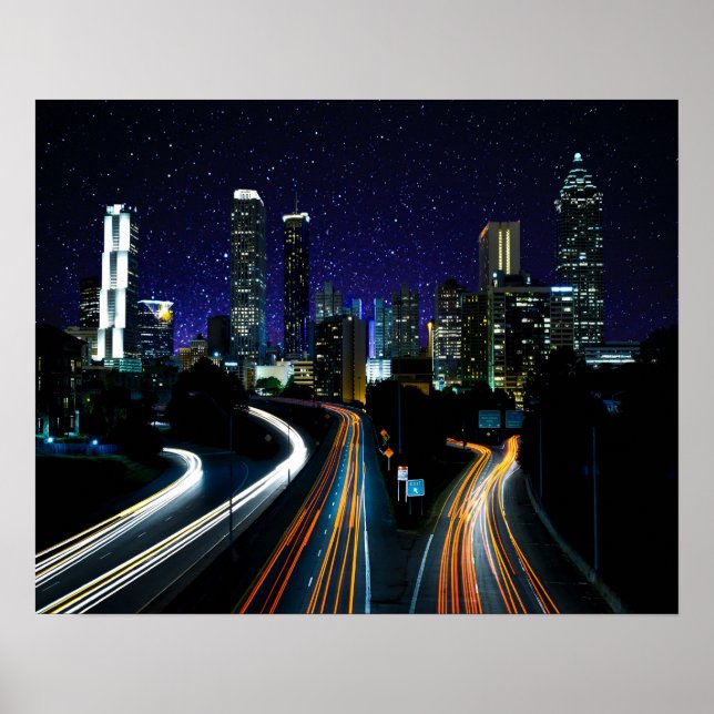 Póster Spacey Atlanta (Frente)