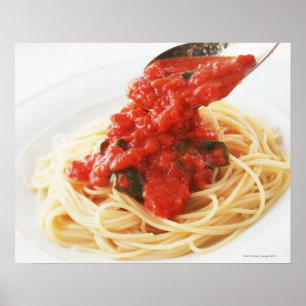 Póster Spaghetti Pomodoro