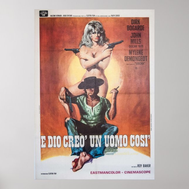 Póster Spaghetti Western (Frente)