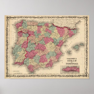 Póster Spain and Portugal 12
